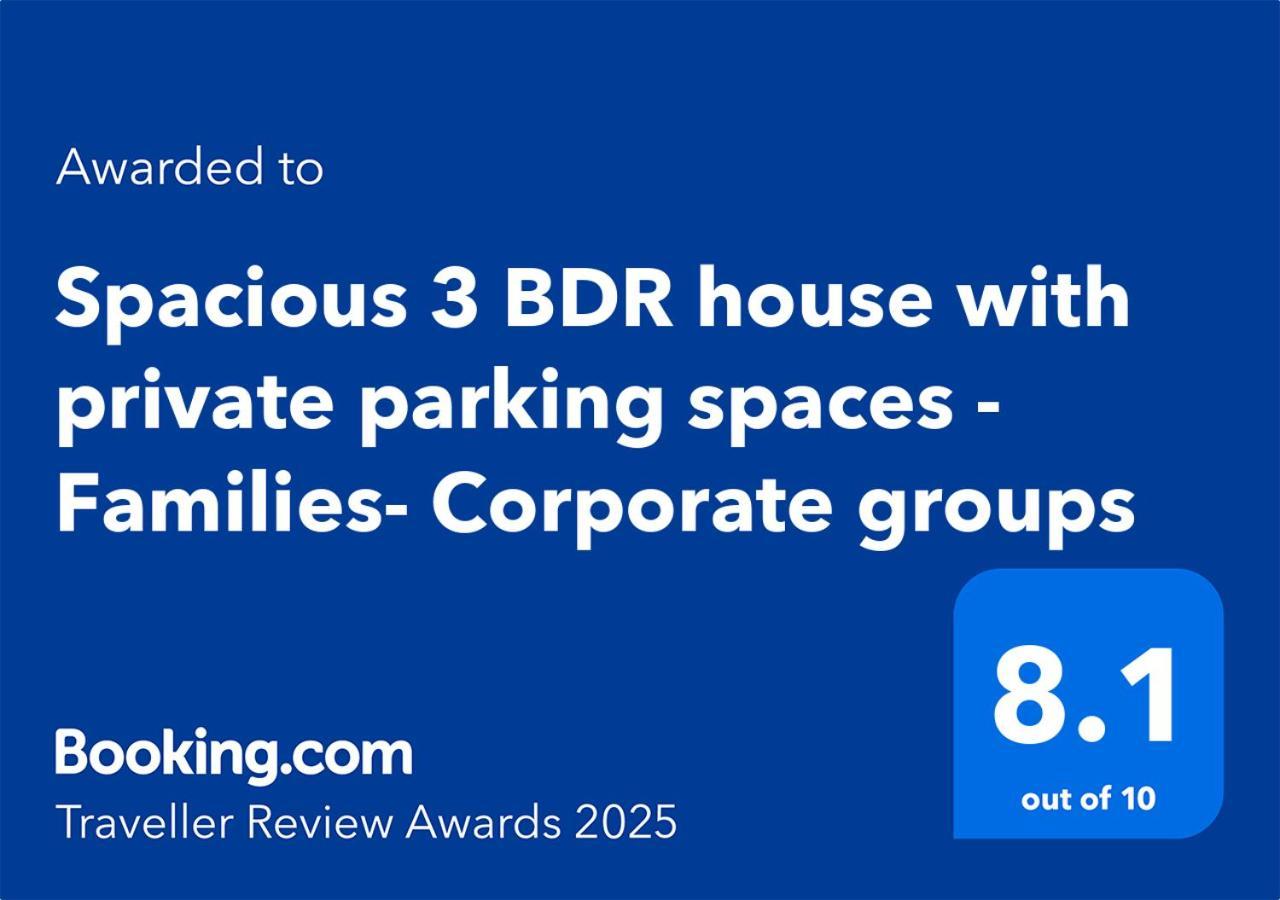 Spacious 3 Bdr House With Parking-Families-Corporate Groups By Orbitat Accommodations Cambridge Exteriör bild